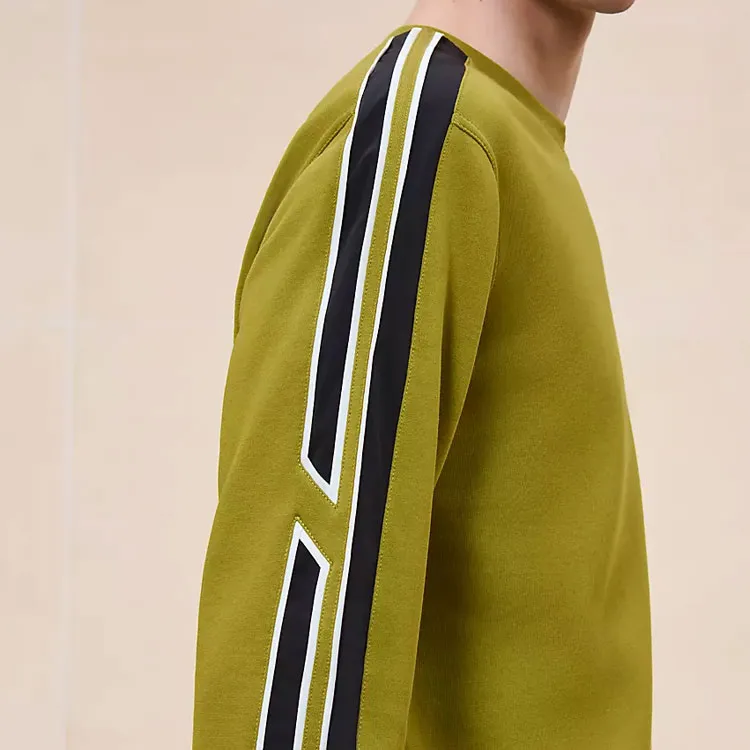 HERMES Sweatshirts Men Yellow-2