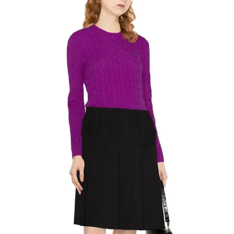 Polo Ralph Lauren FW22 Sweater Women's Purple-2