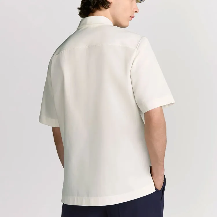 DIOR FW25 Polo Shirt Men's White-3