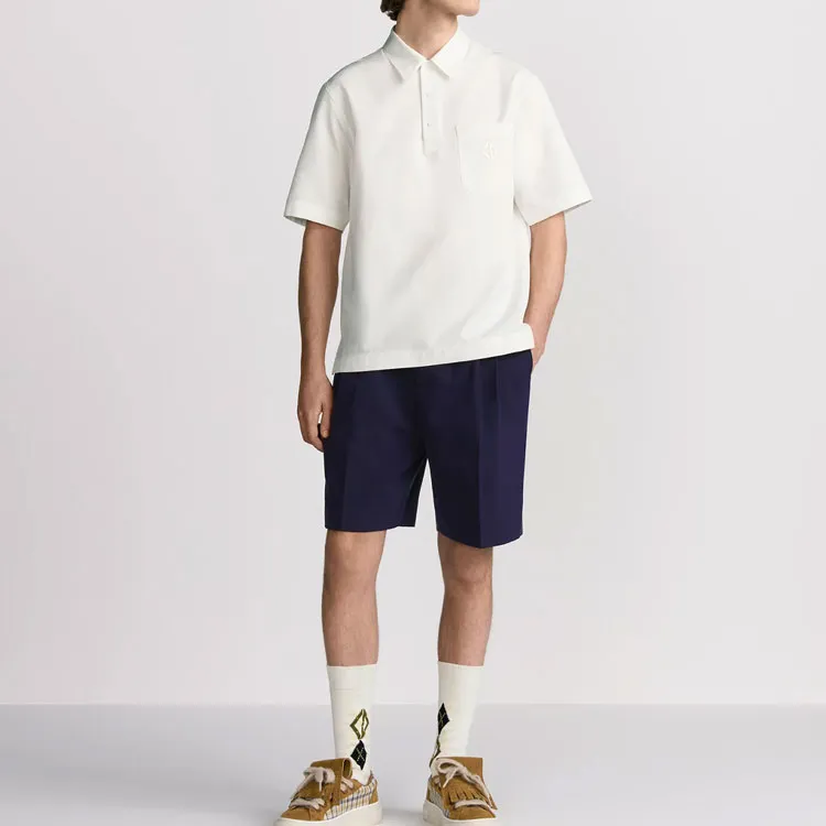 DIOR FW25 Polo Shirt Men's White-2