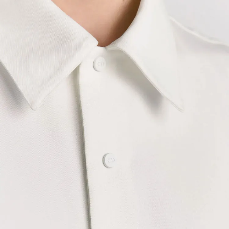 DIOR FW25 Polo Shirt Men's White-5