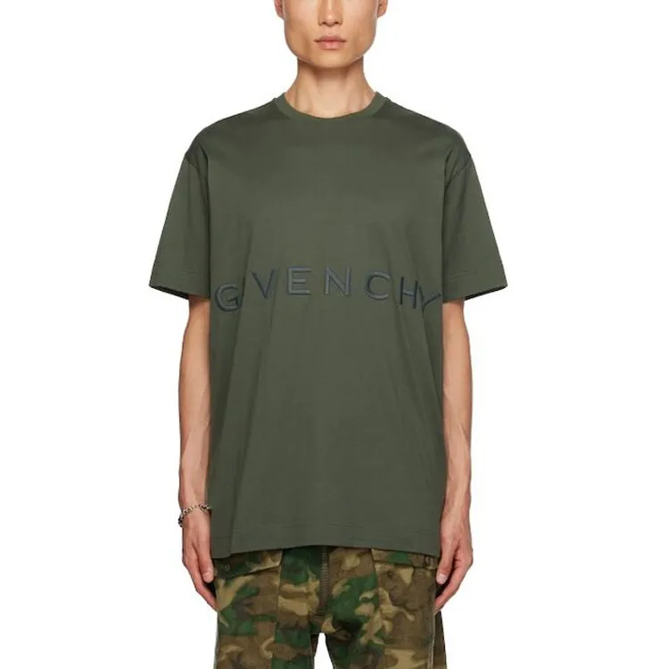 Givenchy Embroidered Oversized T Shirt-2
