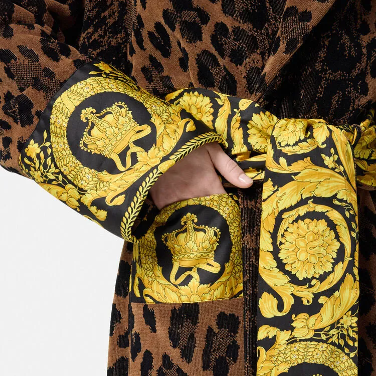 FANSIZHE Bathrobes Unisex Multicolor-2