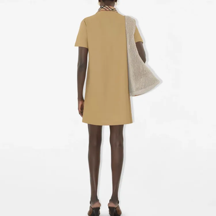 Burberry Cotton Polo Shirt Dress-2