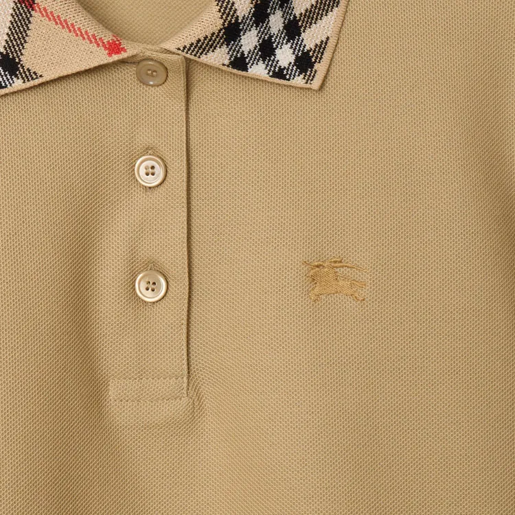 Burberry Cotton Polo Shirt Dress-4