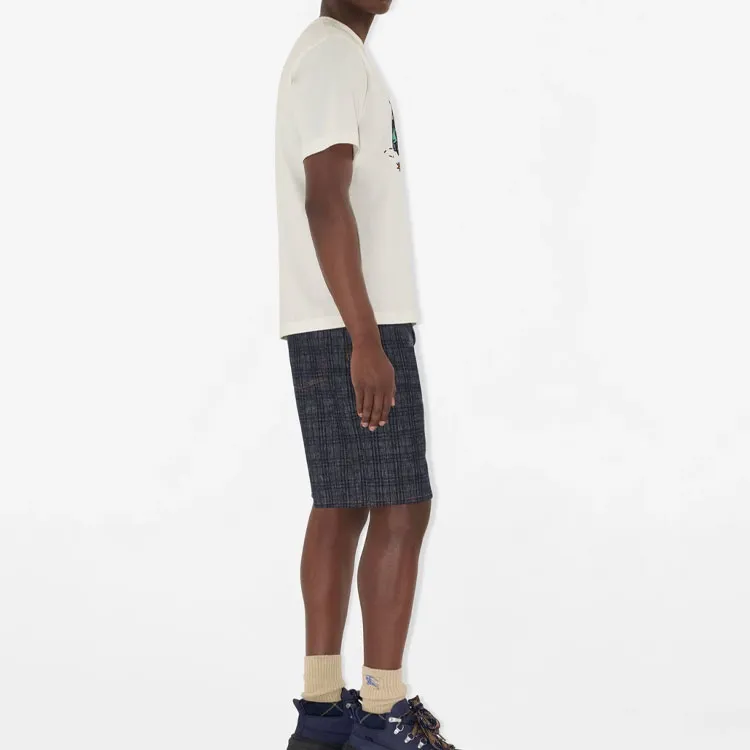 Burberry Car print Cotton T shirt-3