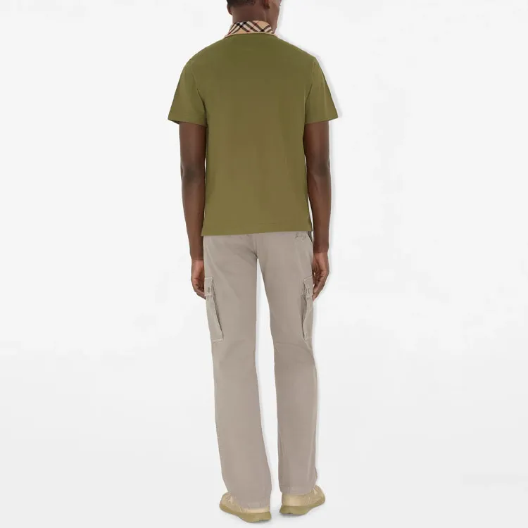 Burberry SS25 Polo Shirt Men's Green-2