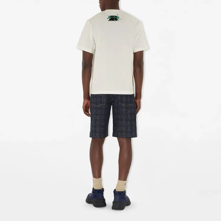 Burberry Car print Cotton T shirt-2