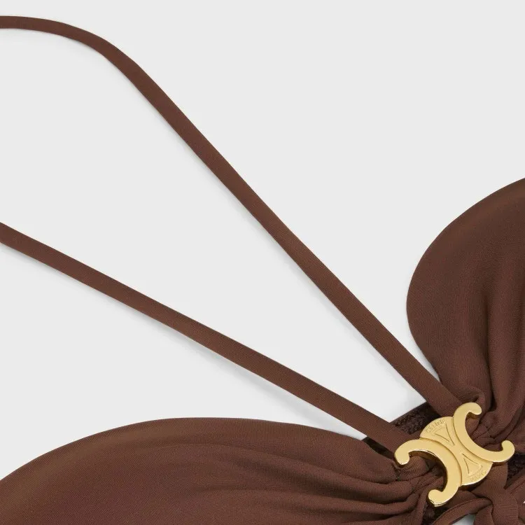 CELINE SS25 Camisole Women's Brown-2