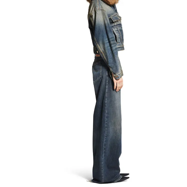 Balenciaga Logo patch Jeans-4
