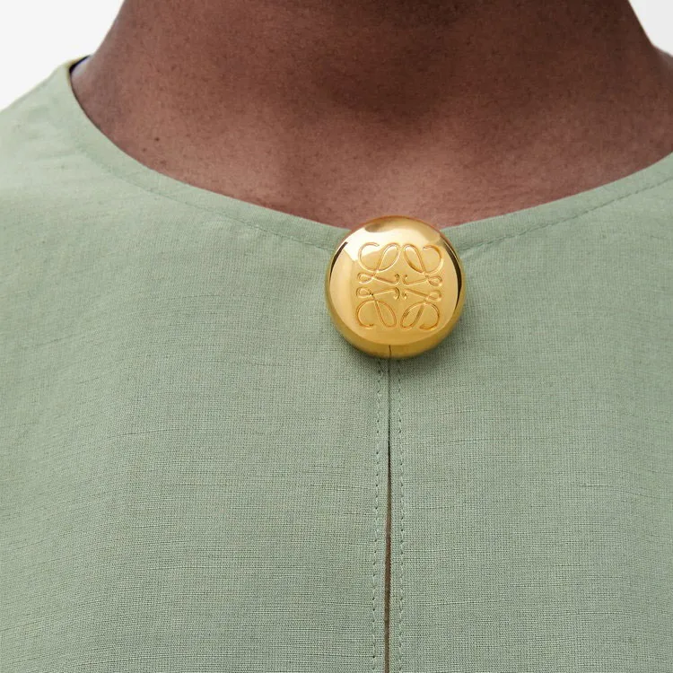 LOEWE Logo plaque Mini Dress-4