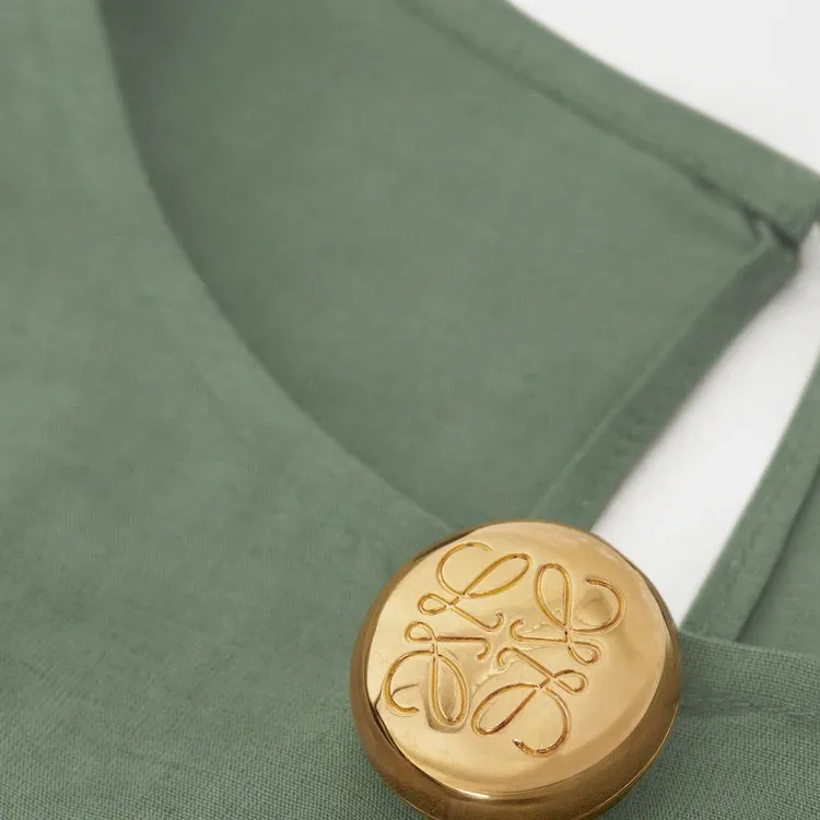 LOEWE Logo plaque Mini Dress-5