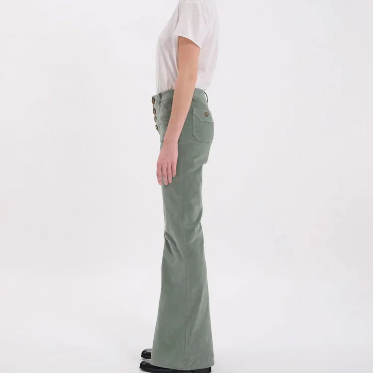 INES DE LA FRESSANGE Casual Pants Women's Green-3
