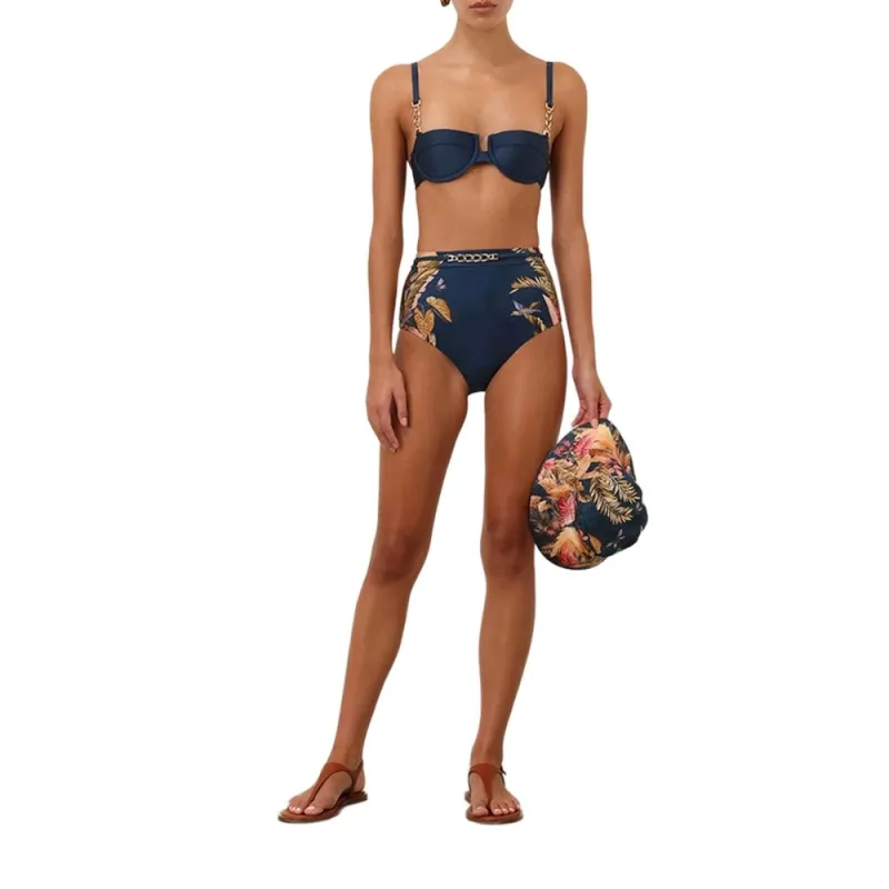 Zimmermann SS25 Bikini Women's Dark Blue-1