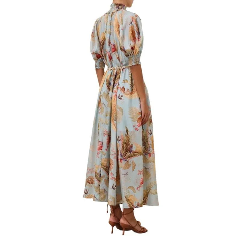 Zimmermann SS25 Short Sleeved Dress Women's Multicolor-3
