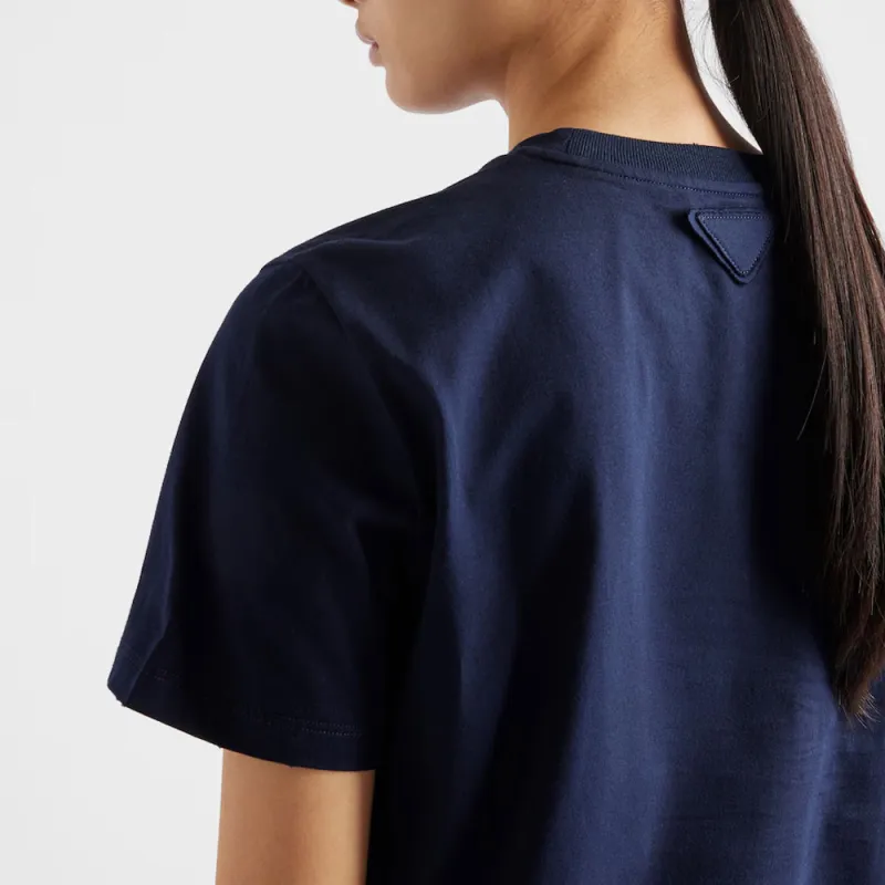 PRADA T Shirt Women's Marine Blue-4