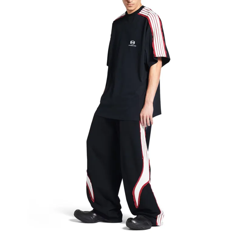 Balenciaga Unity Sports Icon T Shirt Loose Fit Unisex Black-5
