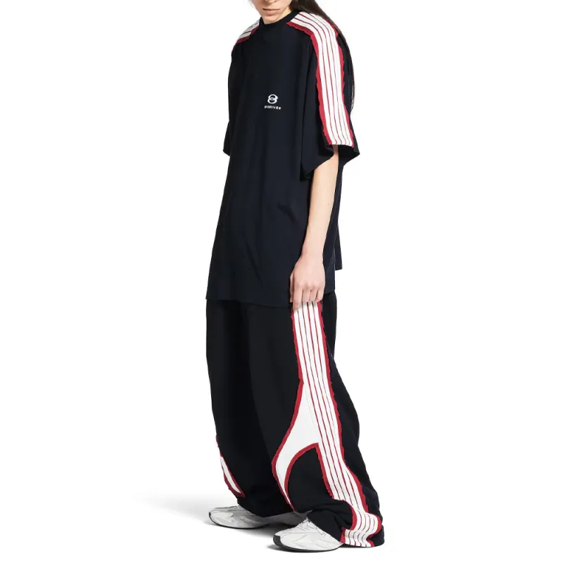 Balenciaga Unity Sports Icon T Shirt Loose Fit Unisex Black-6