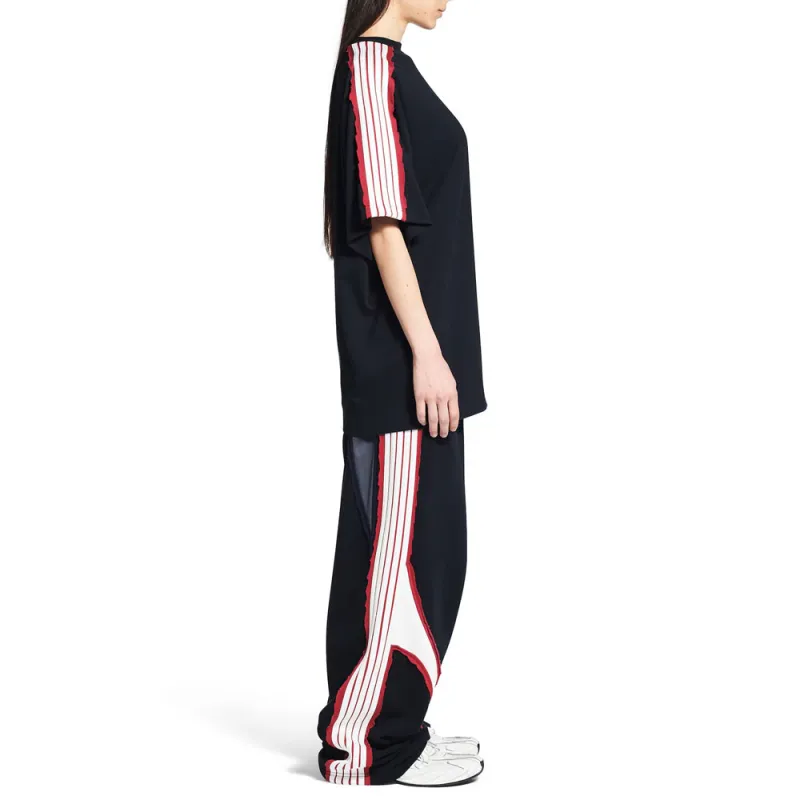 Balenciaga Unity Sports Icon T Shirt Loose Fit Unisex Black-8