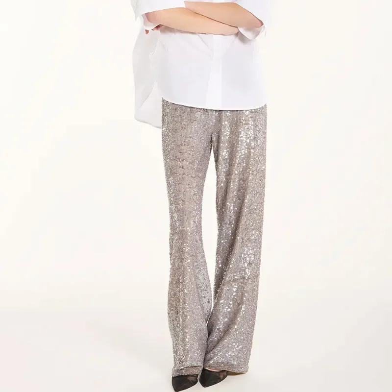 PAROSH Casual Pants Women's White-1