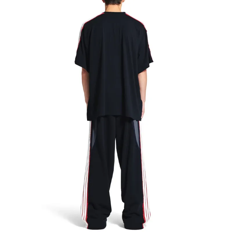 Balenciaga Unity Sports Icon T Shirt Loose Fit Unisex Black-3