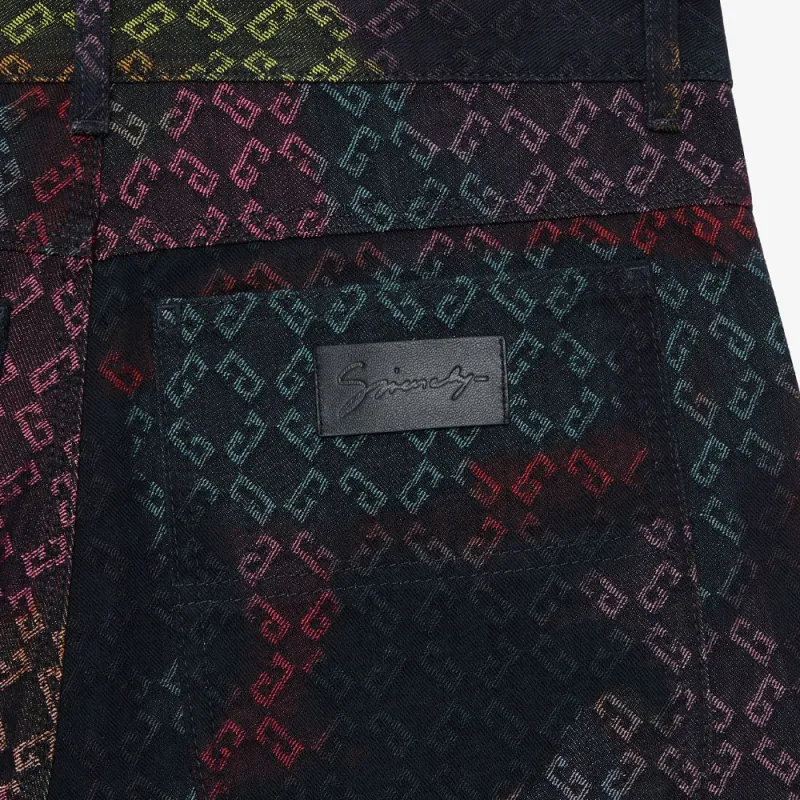 Givenchy SS25 Monogram 72 Jeans Men's Multicolor-3