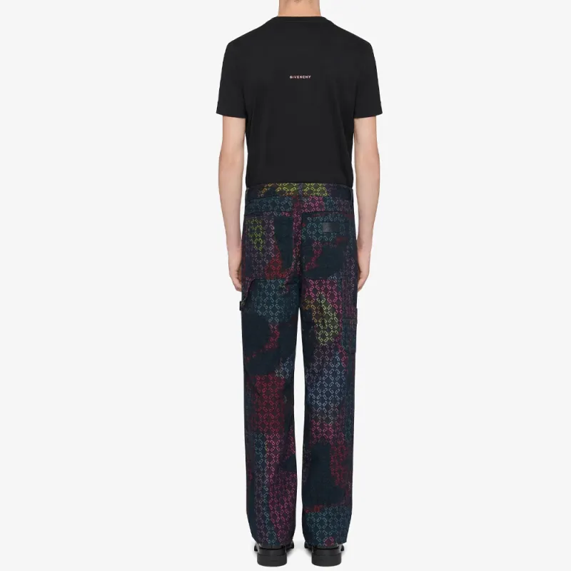 Givenchy SS25 Monogram 72 Jeans Men's Multicolor-2