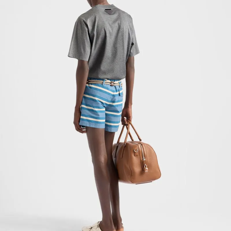 PRADA T Shirts Men Slate Gray-2