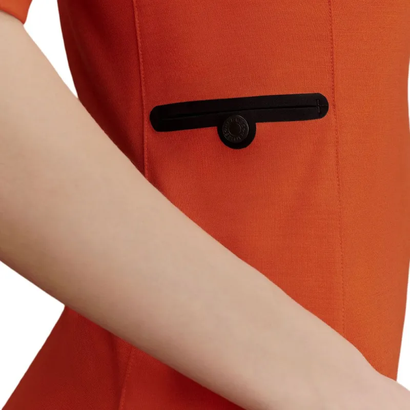 HERMES Raglan Sleeve T Shirt Women's Orange-3