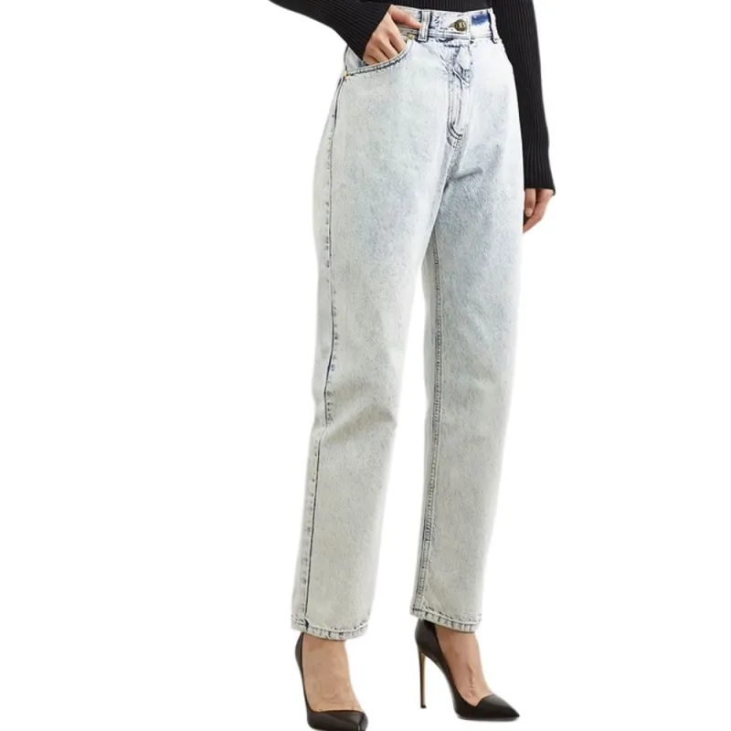 BALMAIN High rise Boyfriend Jeans-3