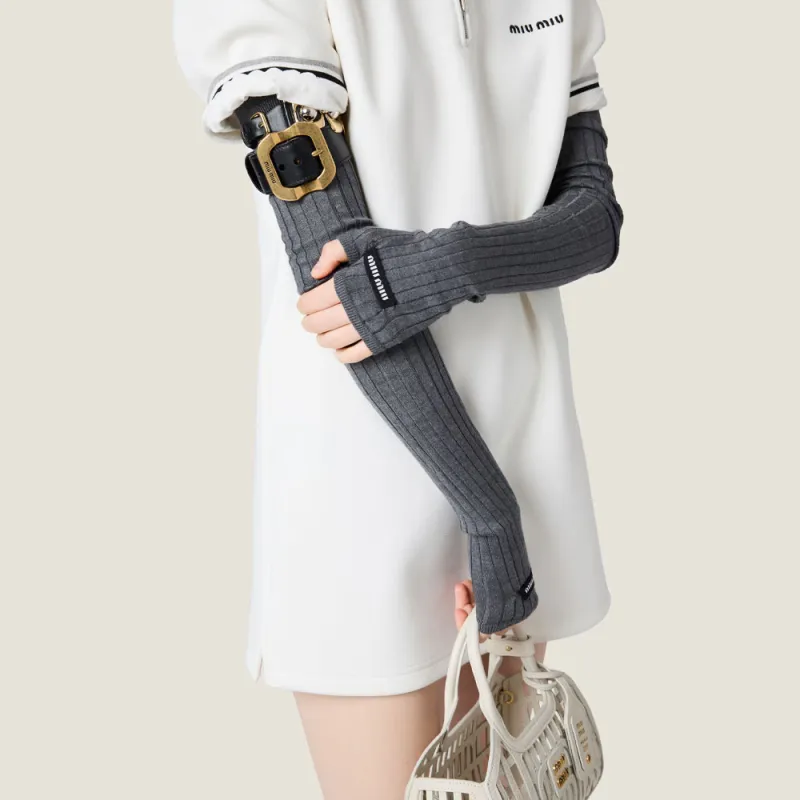 MIU MIU Cotton jersey Dress-4