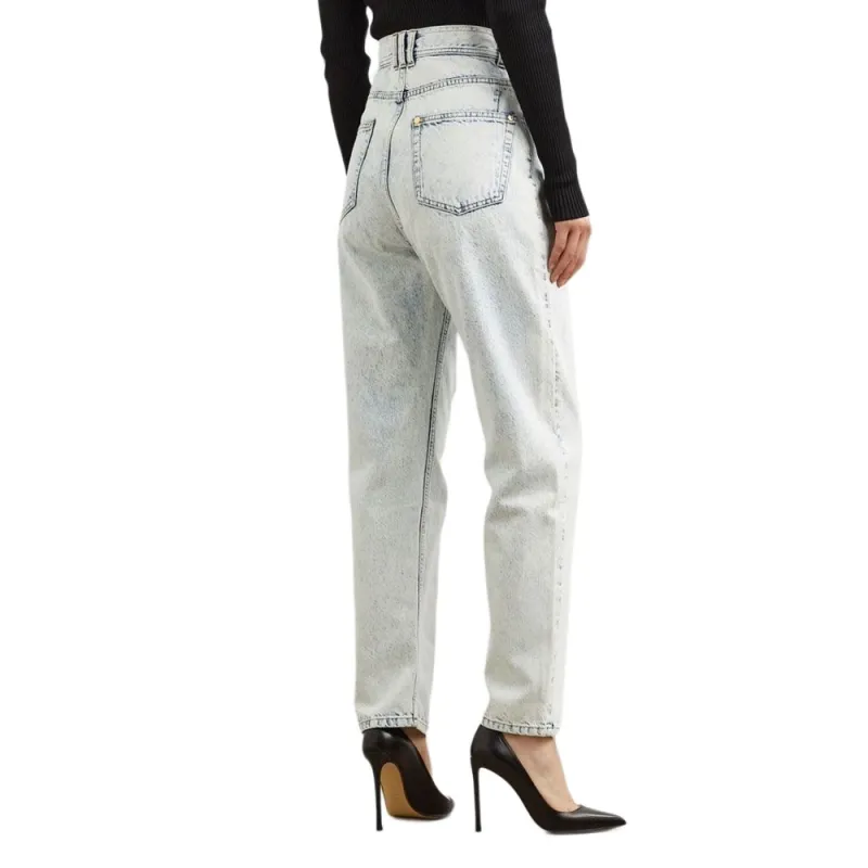 BALMAIN High rise Boyfriend Jeans-2