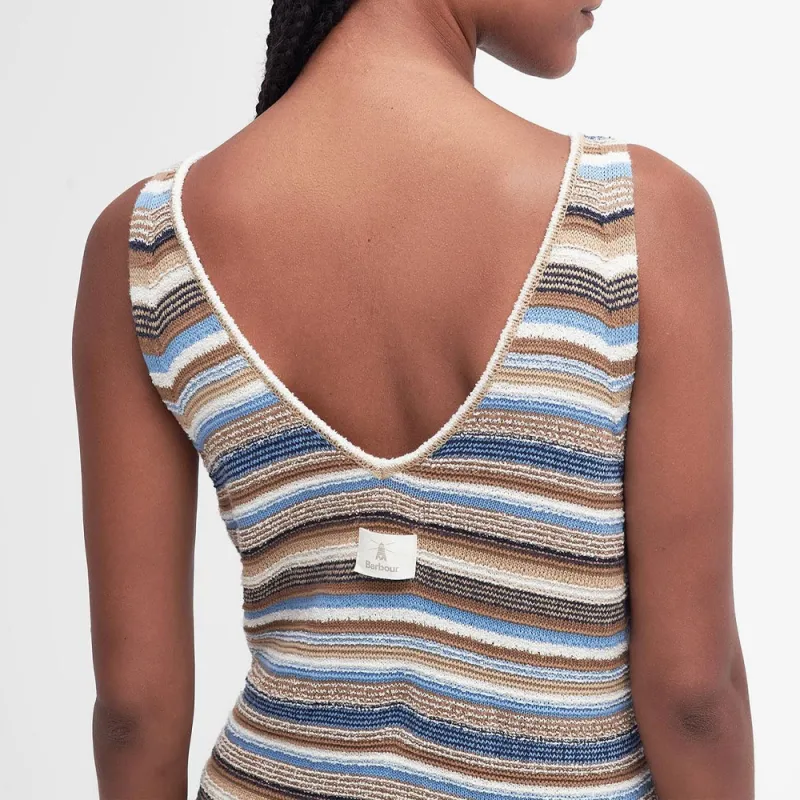 BARBOUR Sleeveless Dress Women's Multicolor-6