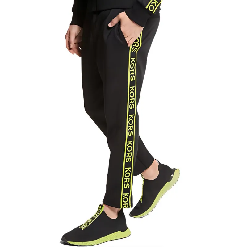 MICHAEL KORS Knitted Sweatpants Men's Black-2