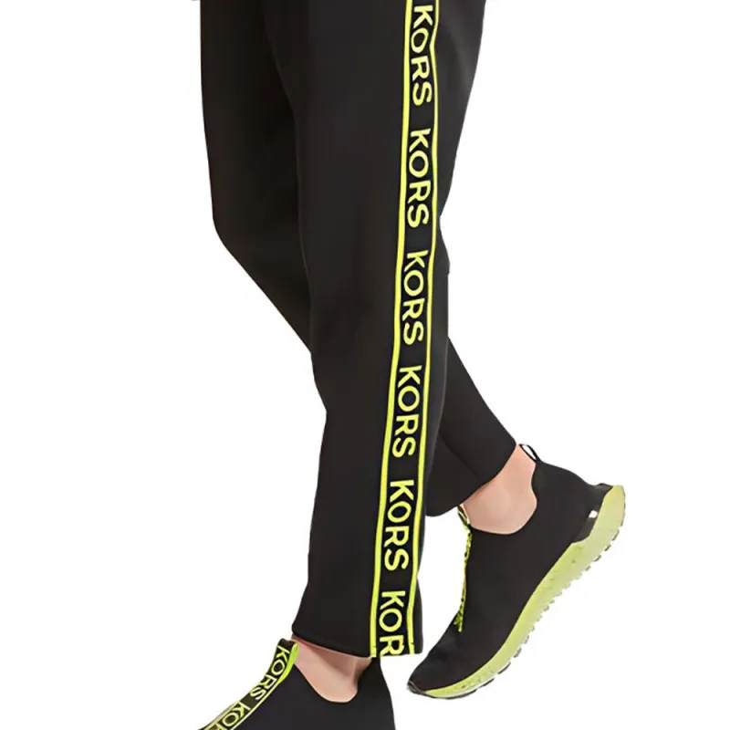 MICHAEL KORS Knitted Sweatpants Men's Black-4