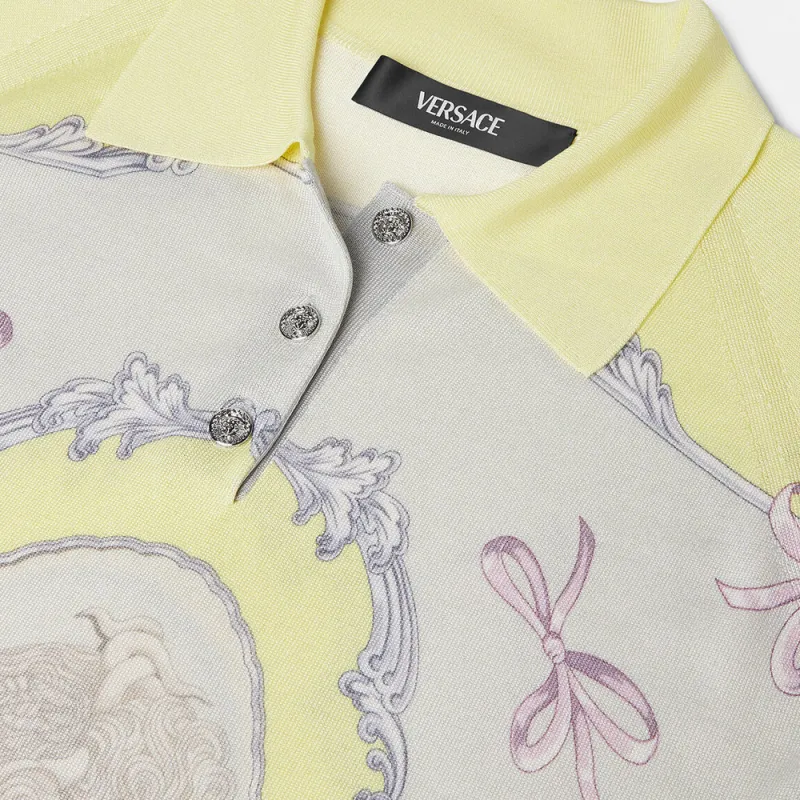 VERSACE Medusa Cameo Polo Shirt-2