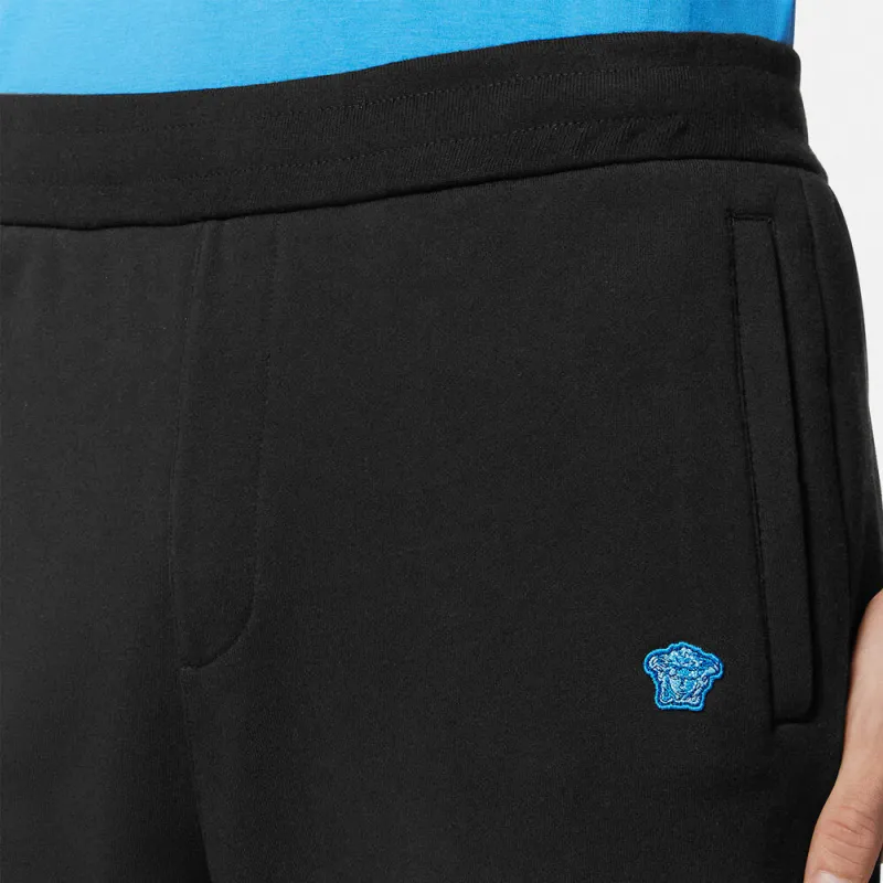 VERSACE Cotton Embroidered logo Sweatpants-4