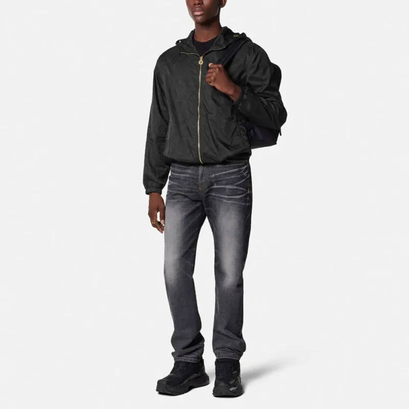 VERSACE Barocco Jacquard Windbreaker Jacket-1