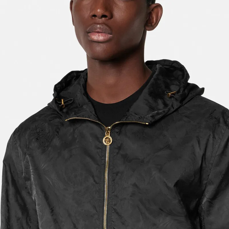 VERSACE Barocco Jacquard Windbreaker Jacket-4