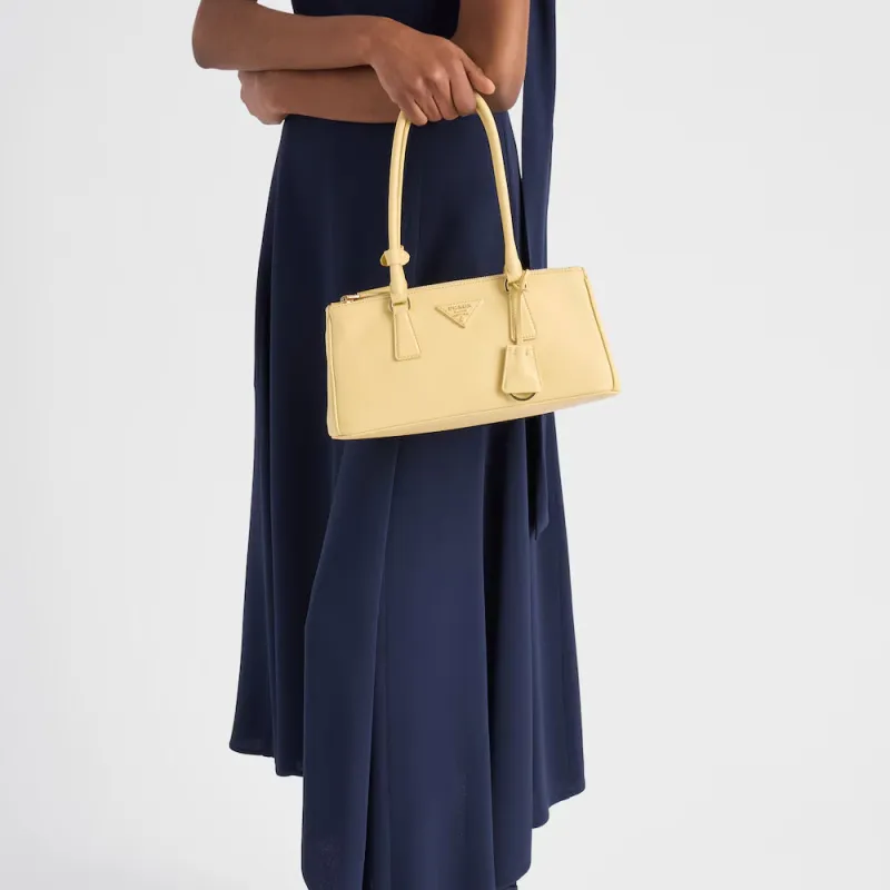 PRADA Asymmetric Satin Midi Dress-4