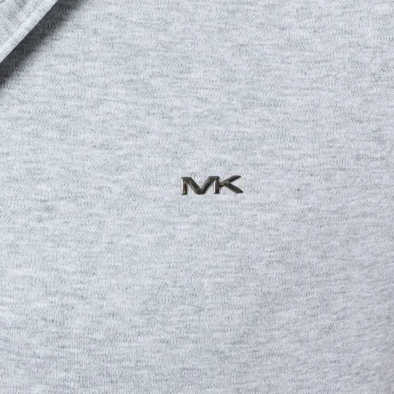 MICHAEL KORS Logo Plaque Polo Shirt-4