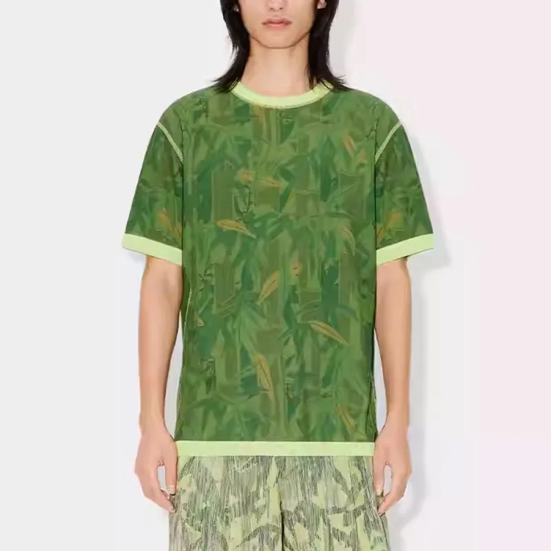 KENZO T Shirts Men Khaki-2