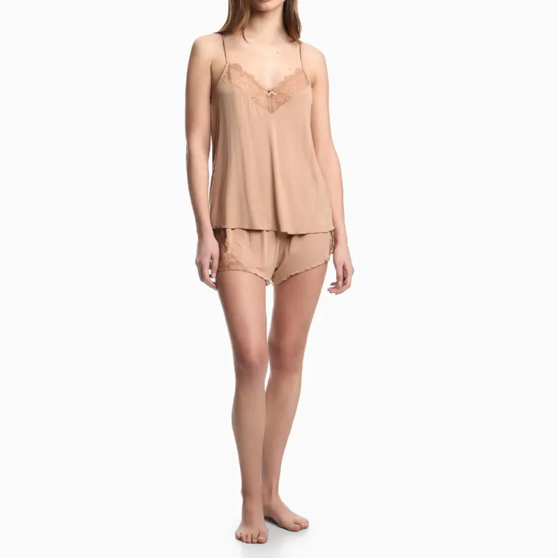 EMPORIO ARMANI Pajama Set Women's Hazelnut-1