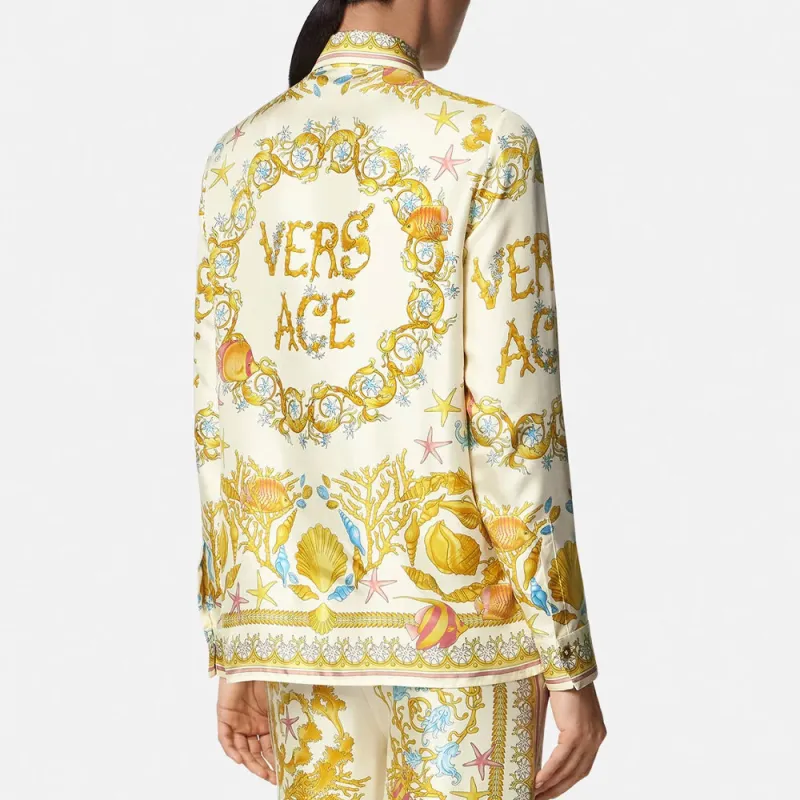 VERSACE Underwater Barocco Shirt-2