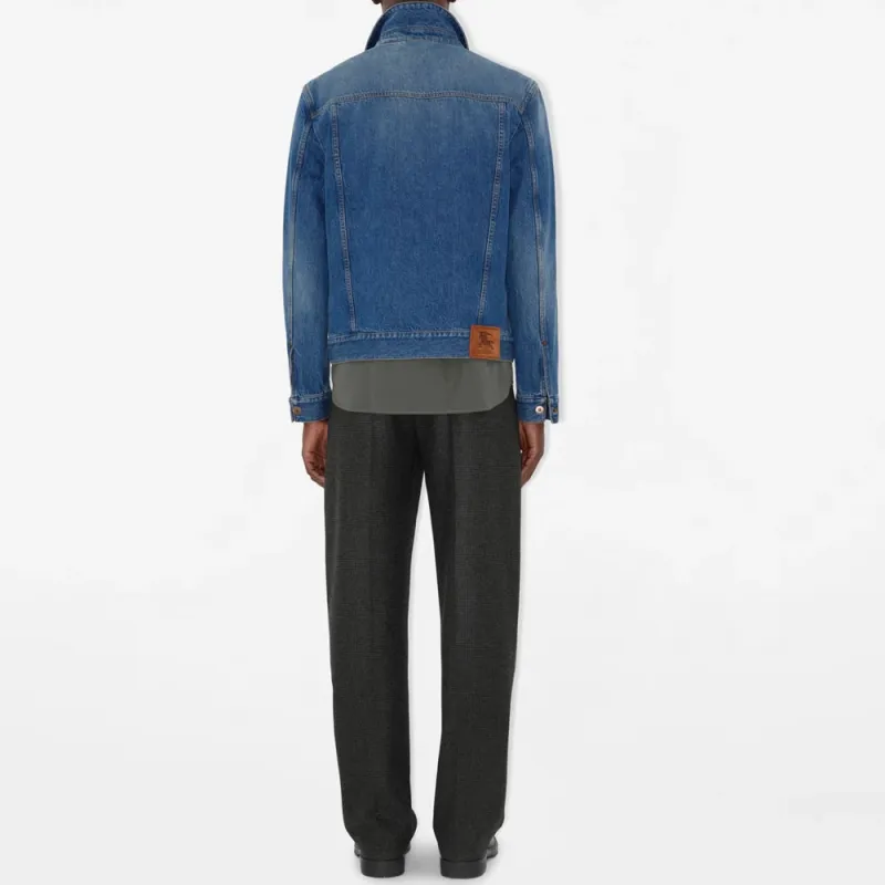 Burberry SS25 Denim Jacket Men's Medium Blue-2