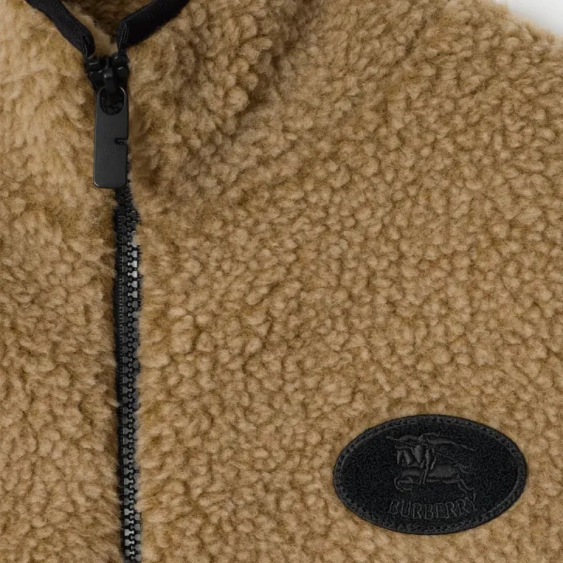 Burberry Cropped Fleece Gilet-1