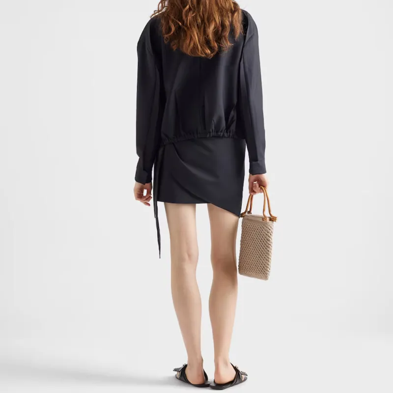 PRADA Asymmetric Miniskirt-2