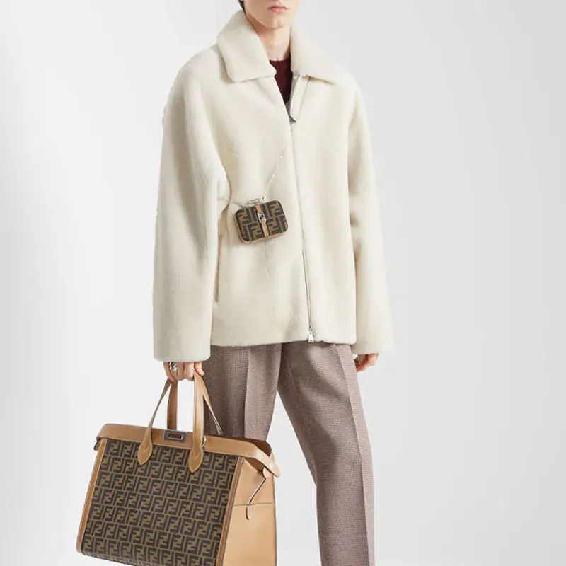 FENDI FW22 Jackets & Coats Men's White-3