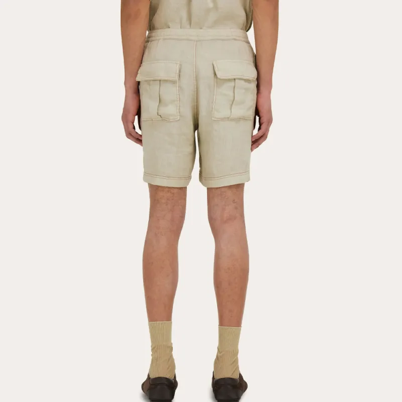 FERRAGAMO FW25 Casual Shorts Men's Natural Nude-3