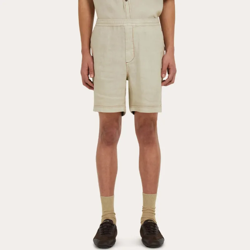 FERRAGAMO FW25 Casual Shorts Men's Natural Nude-1